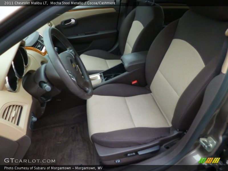 Mocha Steel Metallic / Cocoa/Cashmere 2011 Chevrolet Malibu LT
