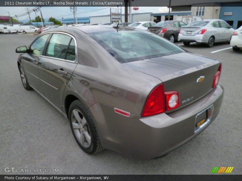 Mocha Steel Metallic / Cocoa/Cashmere 2011 Chevrolet Malibu LT