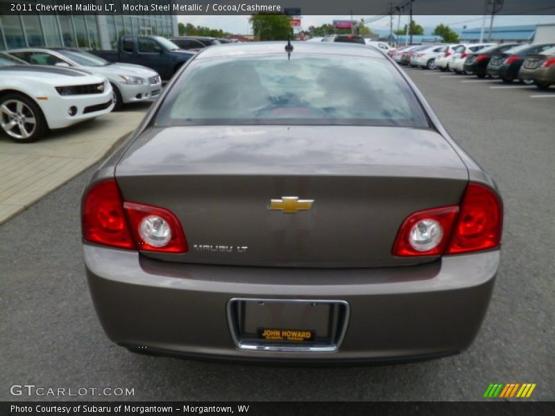 Mocha Steel Metallic / Cocoa/Cashmere 2011 Chevrolet Malibu LT