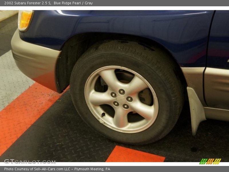 Blue Ridge Pearl / Gray 2002 Subaru Forester 2.5 S