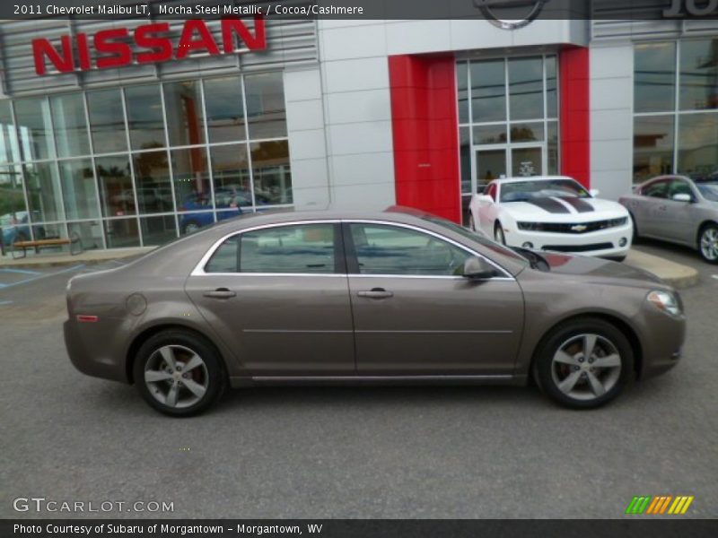 Mocha Steel Metallic / Cocoa/Cashmere 2011 Chevrolet Malibu LT