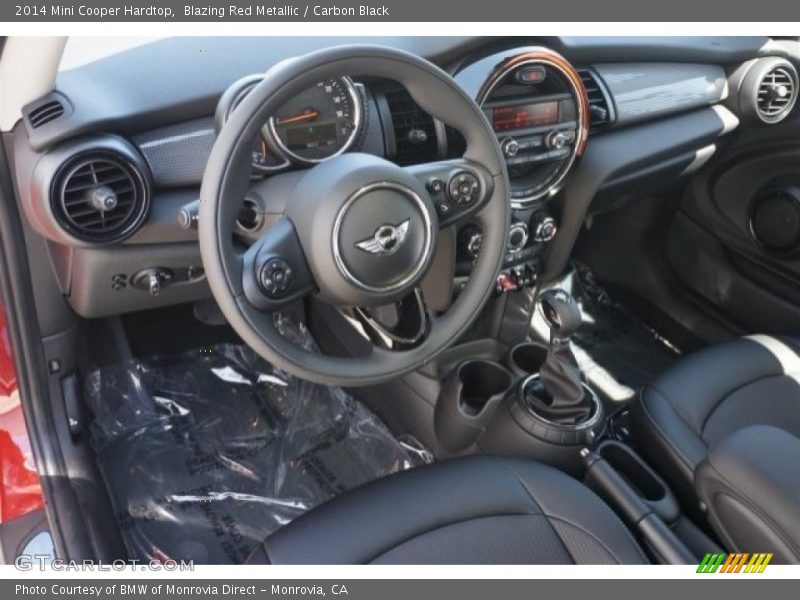 Blazing Red Metallic / Carbon Black 2014 Mini Cooper Hardtop