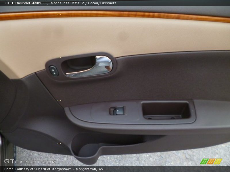 Mocha Steel Metallic / Cocoa/Cashmere 2011 Chevrolet Malibu LT