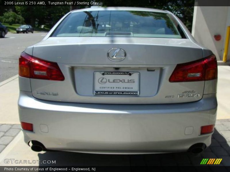 Tungsten Pearl / Sterling Gray 2006 Lexus IS 250 AWD