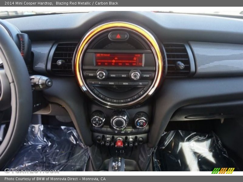 Blazing Red Metallic / Carbon Black 2014 Mini Cooper Hardtop