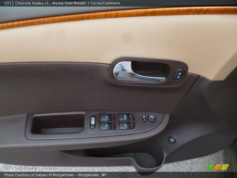 Mocha Steel Metallic / Cocoa/Cashmere 2011 Chevrolet Malibu LT