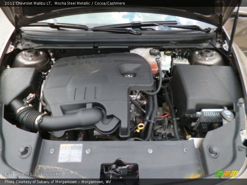 Mocha Steel Metallic / Cocoa/Cashmere 2011 Chevrolet Malibu LT