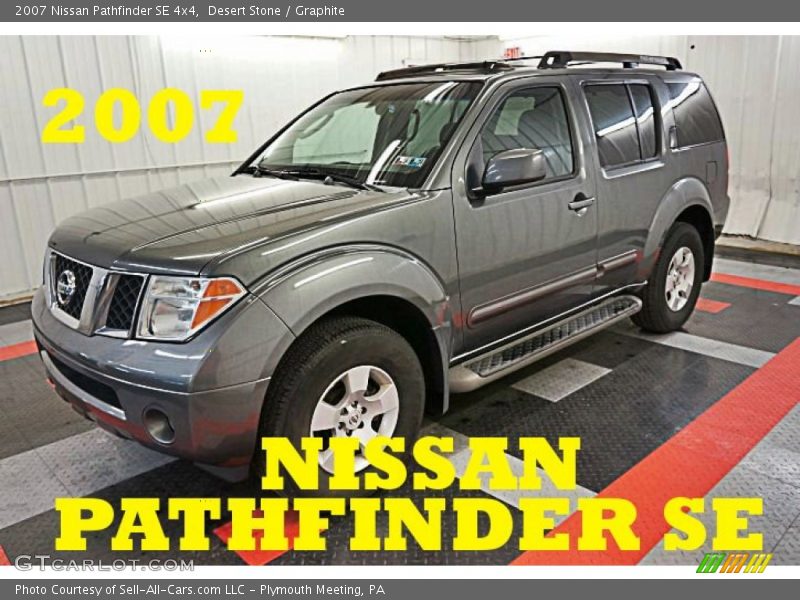 Desert Stone / Graphite 2007 Nissan Pathfinder SE 4x4