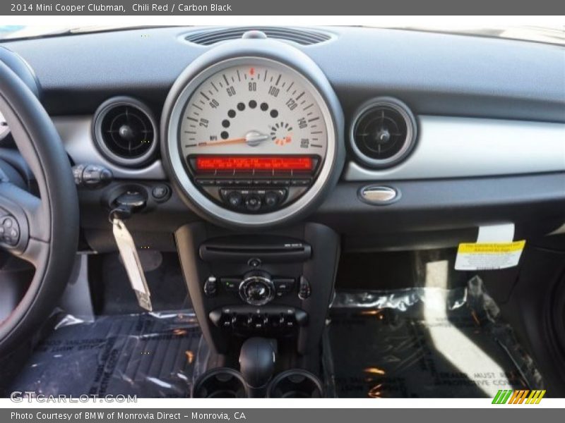 Chili Red / Carbon Black 2014 Mini Cooper Clubman