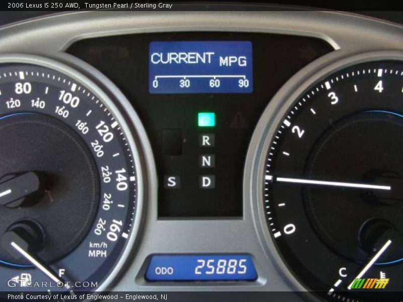 Tungsten Pearl / Sterling Gray 2006 Lexus IS 250 AWD