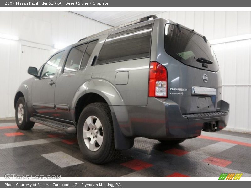 Desert Stone / Graphite 2007 Nissan Pathfinder SE 4x4