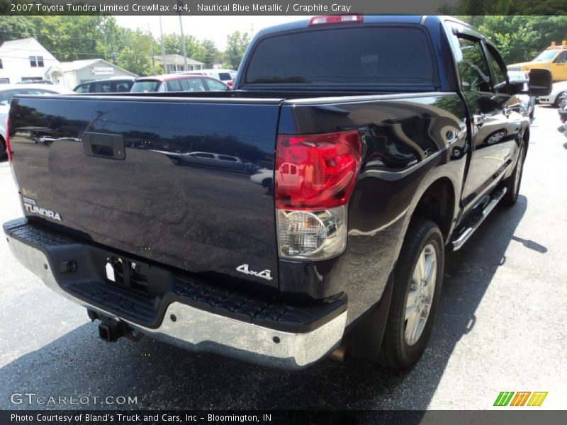 Nautical Blue Metallic / Graphite Gray 2007 Toyota Tundra Limited CrewMax 4x4