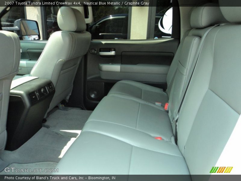 Nautical Blue Metallic / Graphite Gray 2007 Toyota Tundra Limited CrewMax 4x4