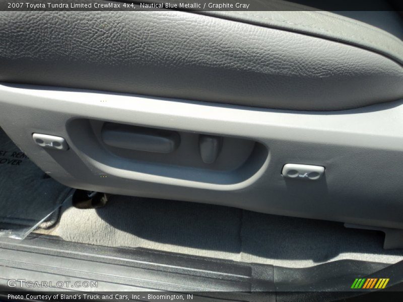 Nautical Blue Metallic / Graphite Gray 2007 Toyota Tundra Limited CrewMax 4x4
