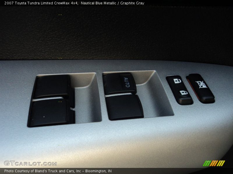 Nautical Blue Metallic / Graphite Gray 2007 Toyota Tundra Limited CrewMax 4x4