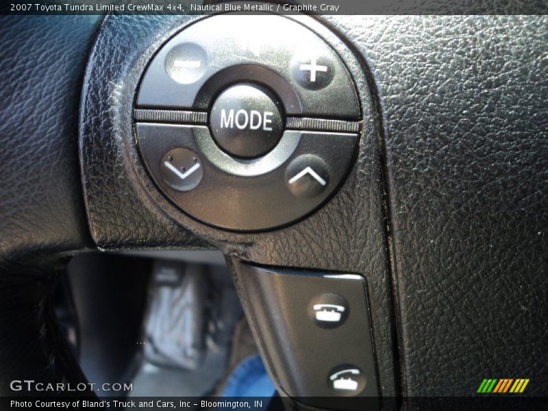 Nautical Blue Metallic / Graphite Gray 2007 Toyota Tundra Limited CrewMax 4x4