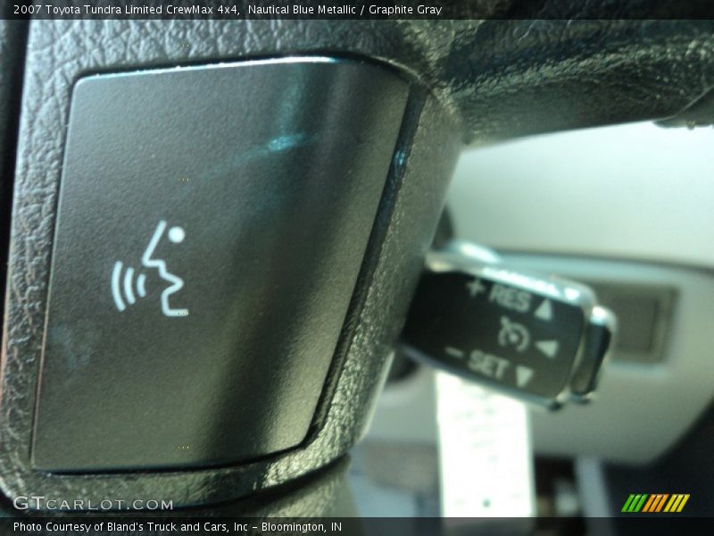 Nautical Blue Metallic / Graphite Gray 2007 Toyota Tundra Limited CrewMax 4x4