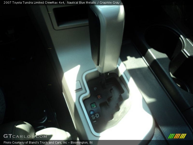 Nautical Blue Metallic / Graphite Gray 2007 Toyota Tundra Limited CrewMax 4x4