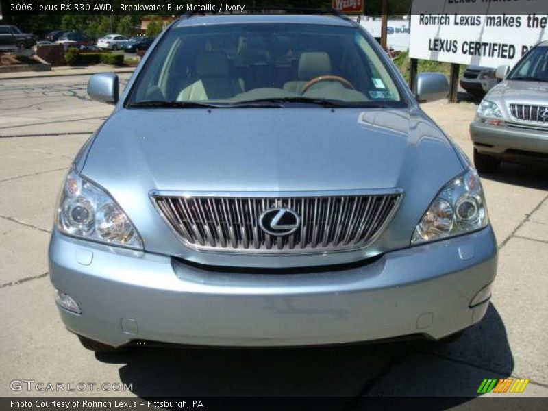 Breakwater Blue Metallic / Ivory 2006 Lexus RX 330 AWD