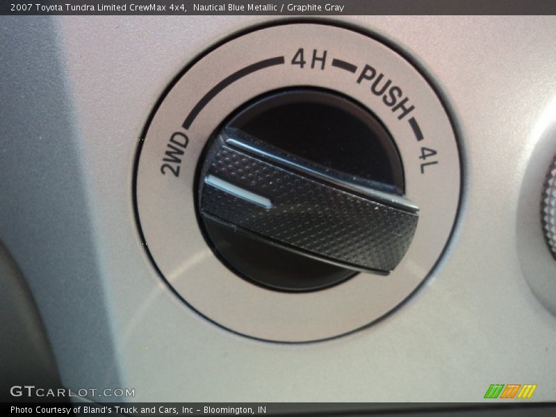 Nautical Blue Metallic / Graphite Gray 2007 Toyota Tundra Limited CrewMax 4x4