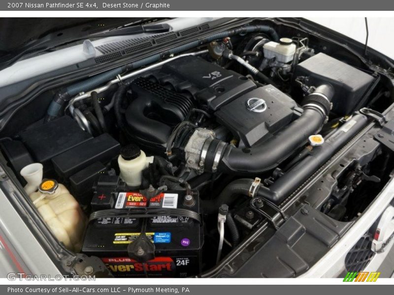 Desert Stone / Graphite 2007 Nissan Pathfinder SE 4x4