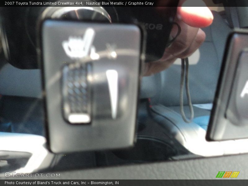 Nautical Blue Metallic / Graphite Gray 2007 Toyota Tundra Limited CrewMax 4x4