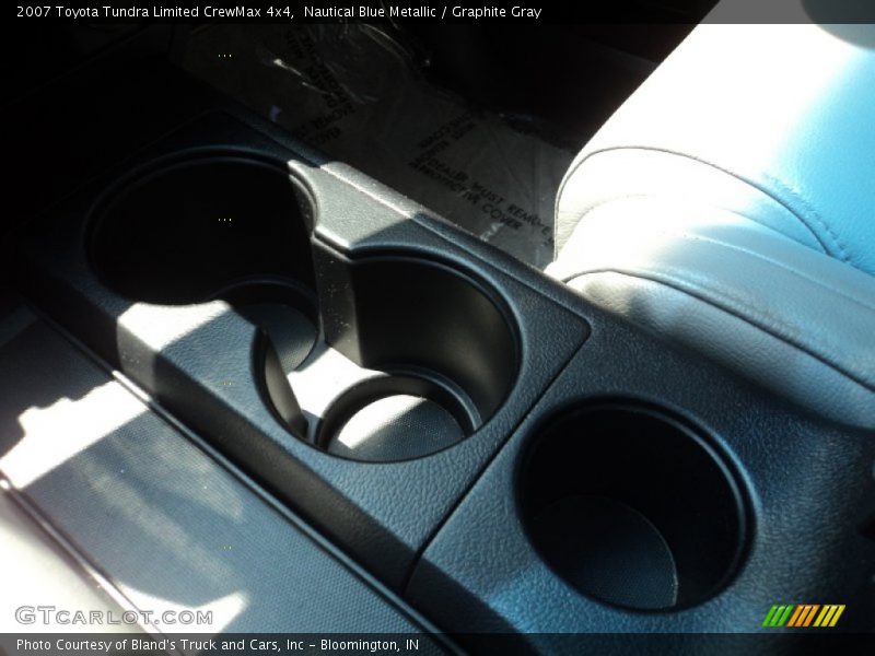 Nautical Blue Metallic / Graphite Gray 2007 Toyota Tundra Limited CrewMax 4x4