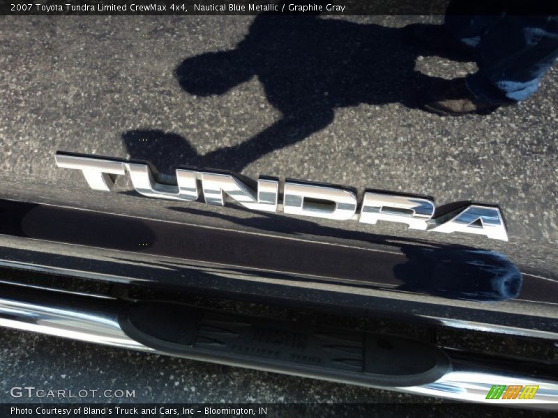 Nautical Blue Metallic / Graphite Gray 2007 Toyota Tundra Limited CrewMax 4x4