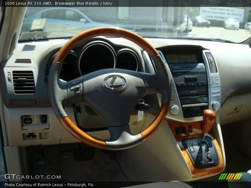 Breakwater Blue Metallic / Ivory 2006 Lexus RX 330 AWD