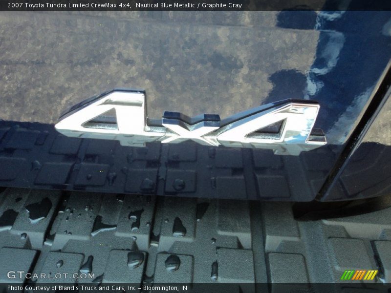 Nautical Blue Metallic / Graphite Gray 2007 Toyota Tundra Limited CrewMax 4x4
