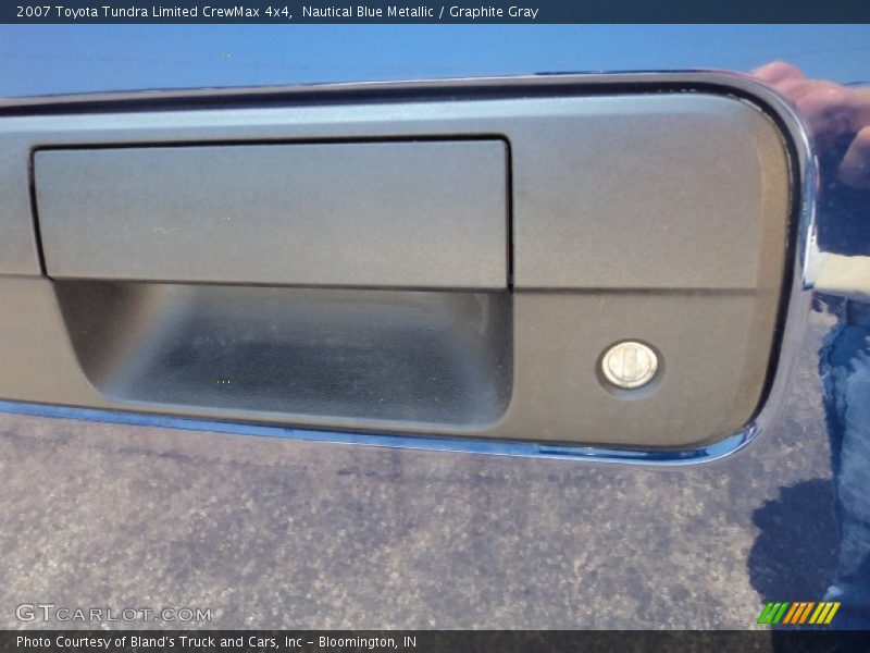 Nautical Blue Metallic / Graphite Gray 2007 Toyota Tundra Limited CrewMax 4x4