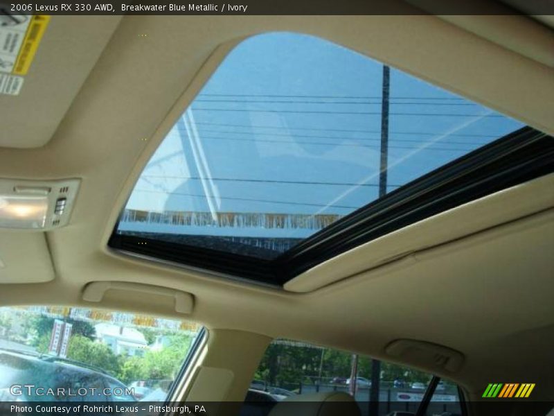 Breakwater Blue Metallic / Ivory 2006 Lexus RX 330 AWD