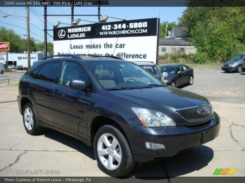 Flint Mica / Light Gray 2006 Lexus RX 330 AWD