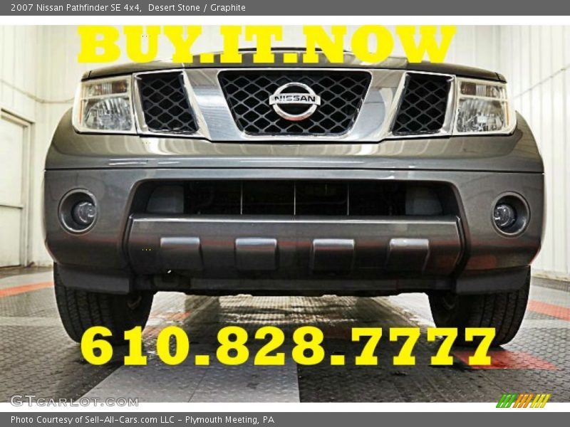 Desert Stone / Graphite 2007 Nissan Pathfinder SE 4x4