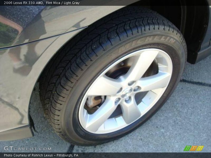 Flint Mica / Light Gray 2006 Lexus RX 330 AWD