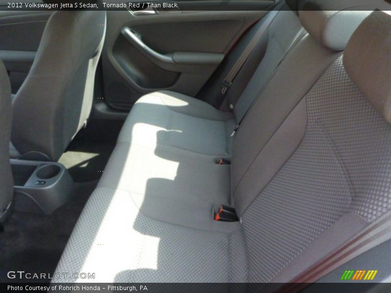 Tornado Red / Titan Black 2012 Volkswagen Jetta S Sedan