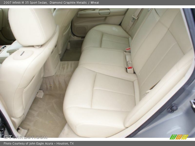 Diamond Graphite Metallic / Wheat 2007 Infiniti M 35 Sport Sedan