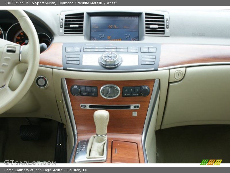 Diamond Graphite Metallic / Wheat 2007 Infiniti M 35 Sport Sedan