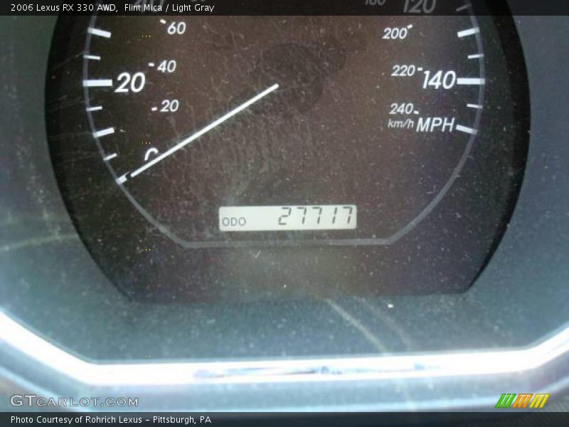Flint Mica / Light Gray 2006 Lexus RX 330 AWD