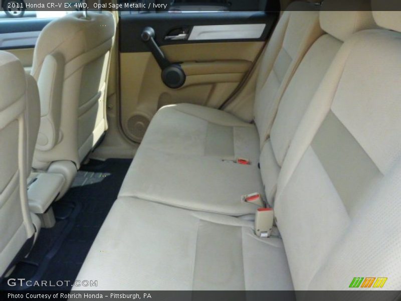 Opal Sage Metallic / Ivory 2011 Honda CR-V EX 4WD