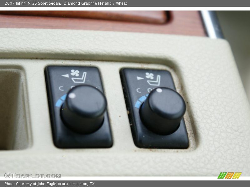 Diamond Graphite Metallic / Wheat 2007 Infiniti M 35 Sport Sedan