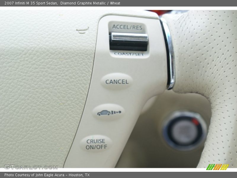 Diamond Graphite Metallic / Wheat 2007 Infiniti M 35 Sport Sedan