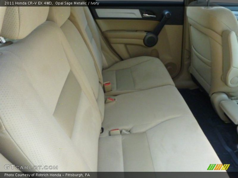 Opal Sage Metallic / Ivory 2011 Honda CR-V EX 4WD