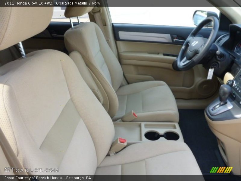 Opal Sage Metallic / Ivory 2011 Honda CR-V EX 4WD