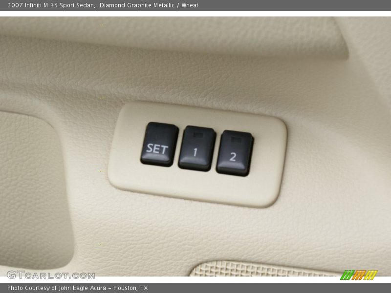 Diamond Graphite Metallic / Wheat 2007 Infiniti M 35 Sport Sedan