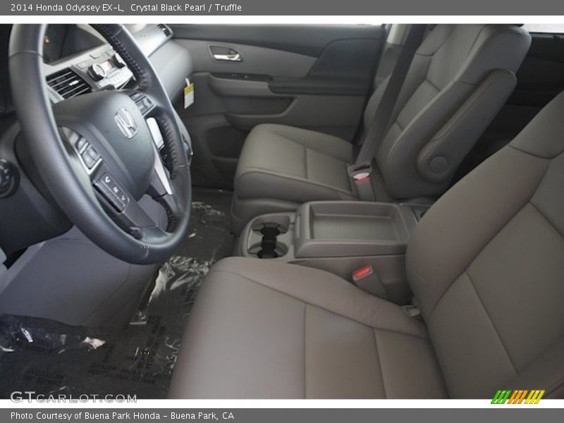 Crystal Black Pearl / Truffle 2014 Honda Odyssey EX-L