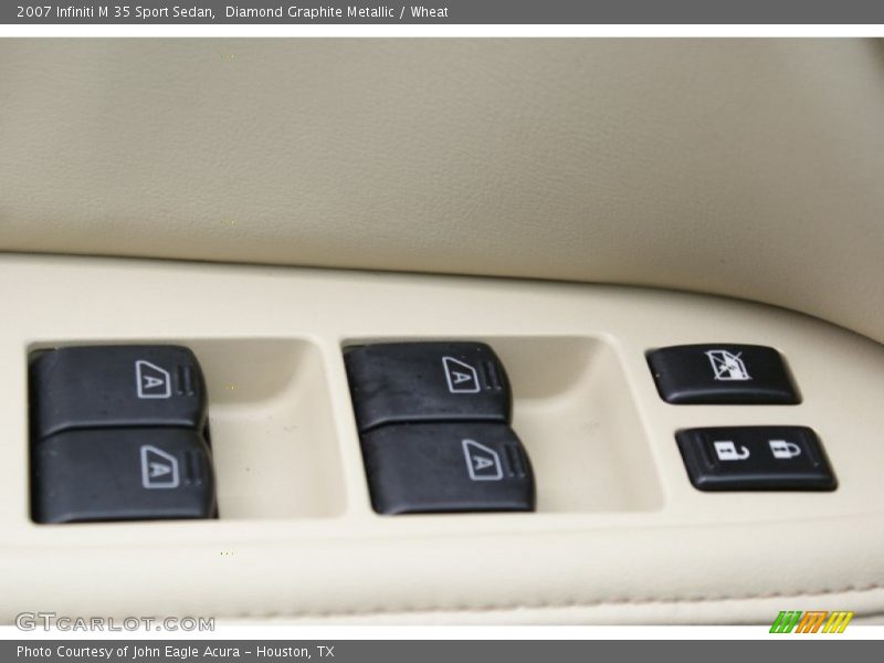 Diamond Graphite Metallic / Wheat 2007 Infiniti M 35 Sport Sedan