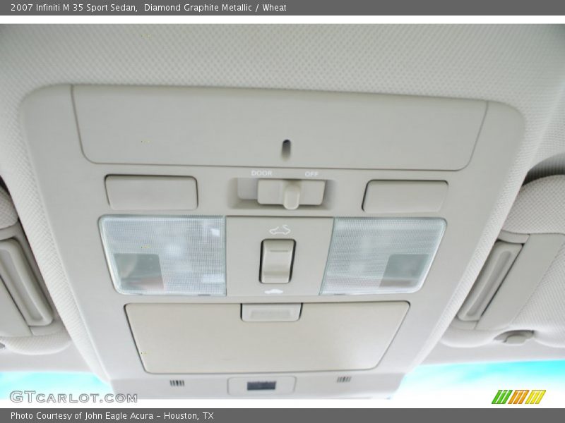 Diamond Graphite Metallic / Wheat 2007 Infiniti M 35 Sport Sedan