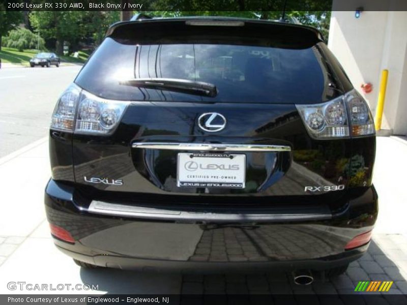 Black Onyx / Ivory 2006 Lexus RX 330 AWD