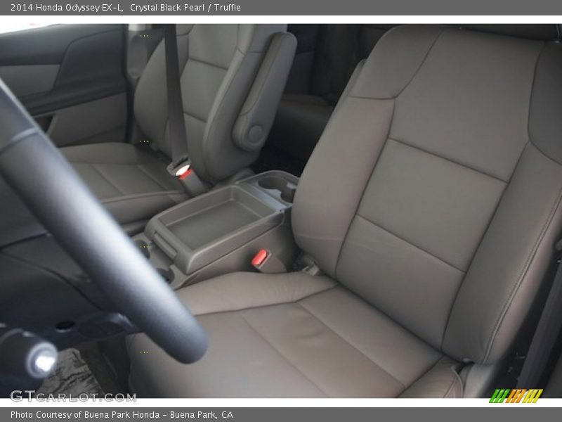 Crystal Black Pearl / Truffle 2014 Honda Odyssey EX-L